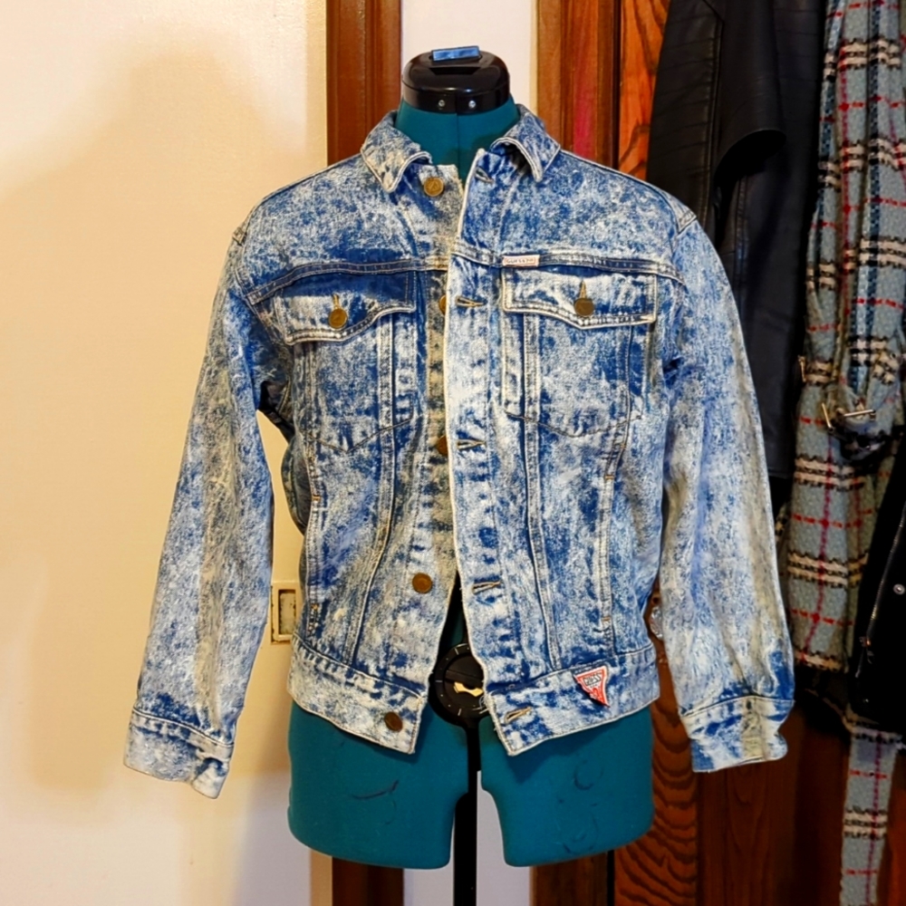 Acid Wash Guess Jacket